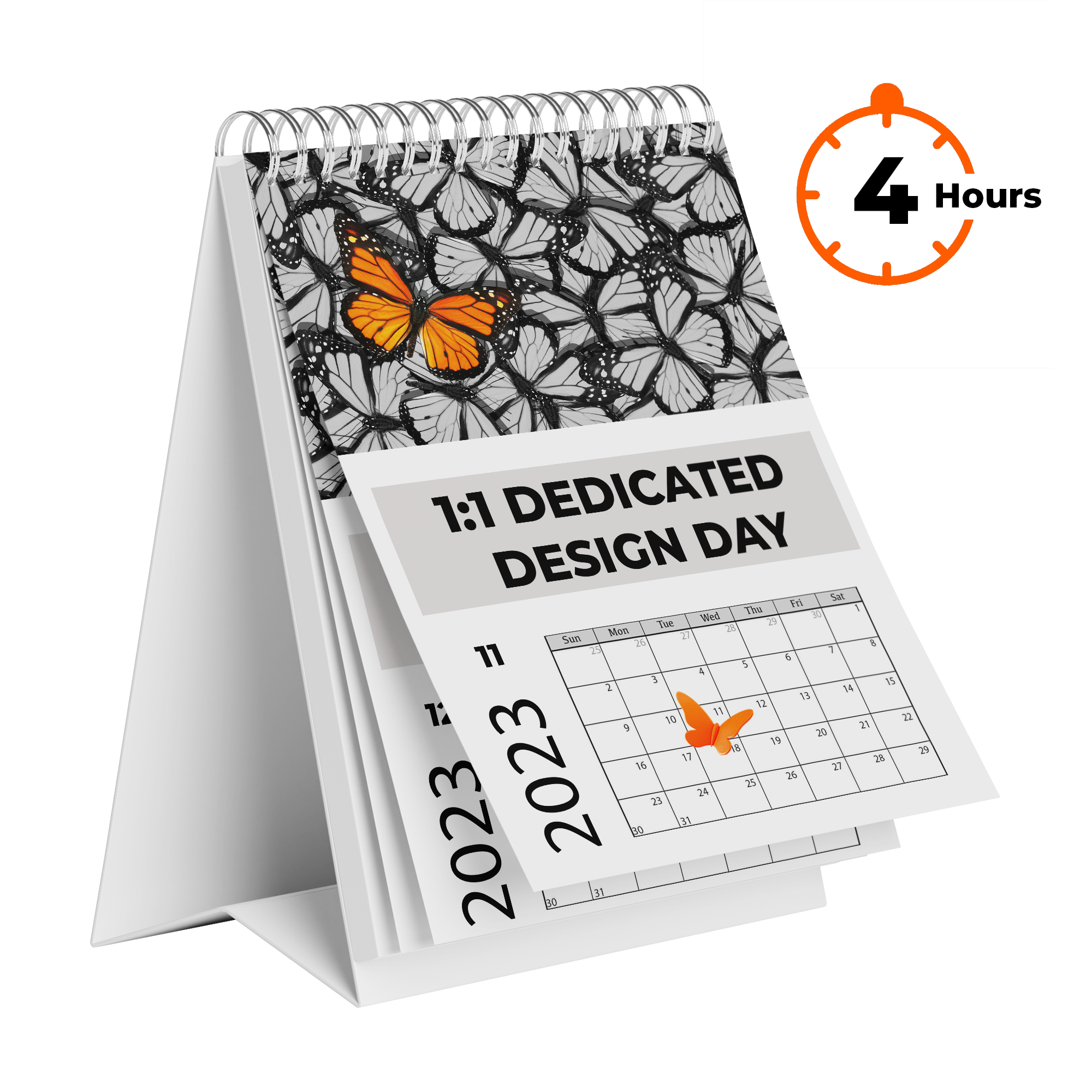 1:1 Dedicated Design Day Calendar 4 Hours Session