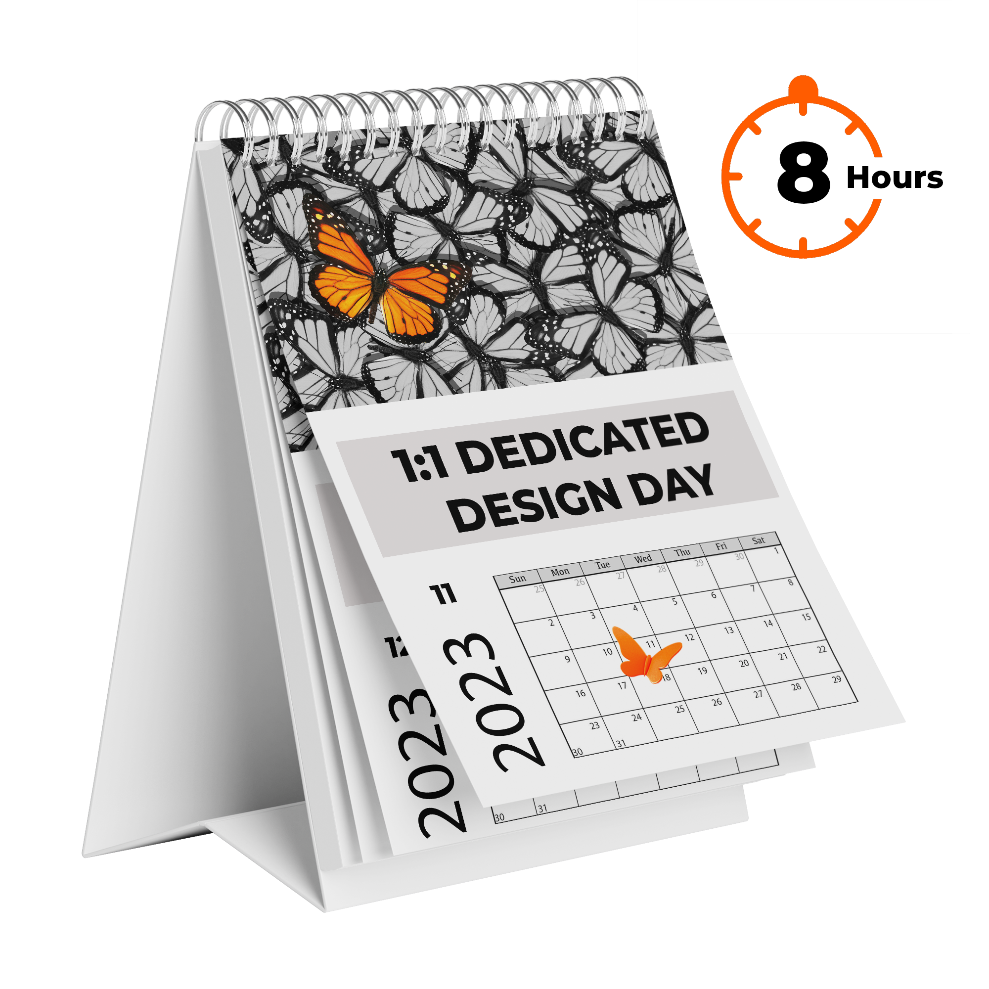 1:1 Dedicated Design Day Calendar 8 Hours Session